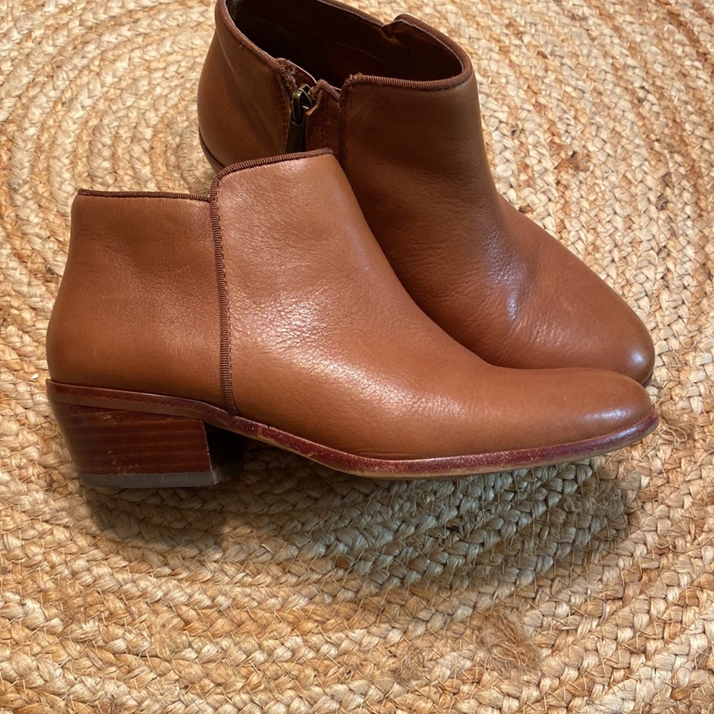 Sam Edelman brown leather Booties - Picture 2 of 5